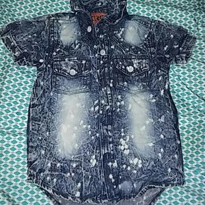 Sz 3t acid wash top by Kroix